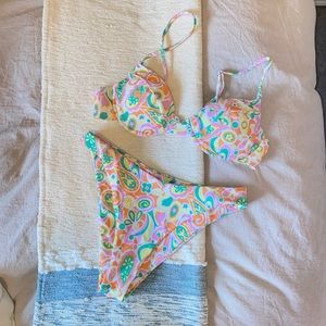 Brand new Aurelle swimsuit set